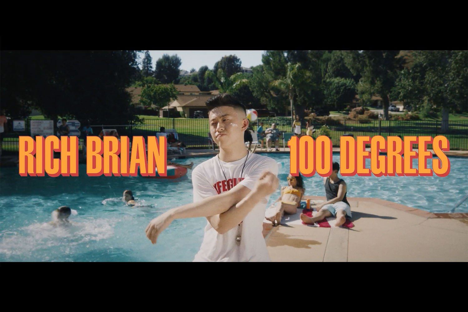 Rich Brian is unimpressed in his new video for '100 Degrees'