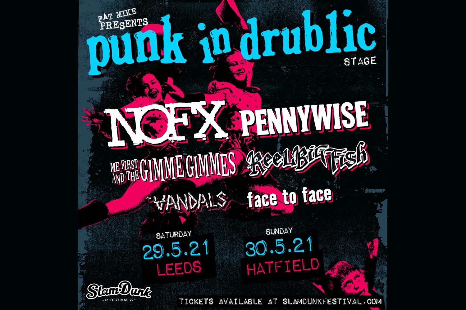 The first bands have been announced for next year’s Slam Dunk