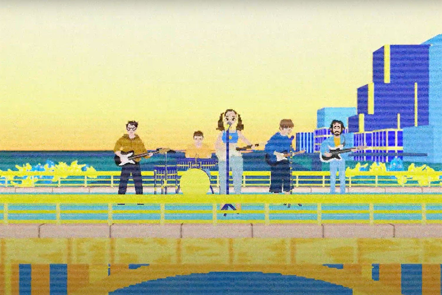 Soccer Mommy has launched a new 8-bit video tour for her single 'crawling in my skin'