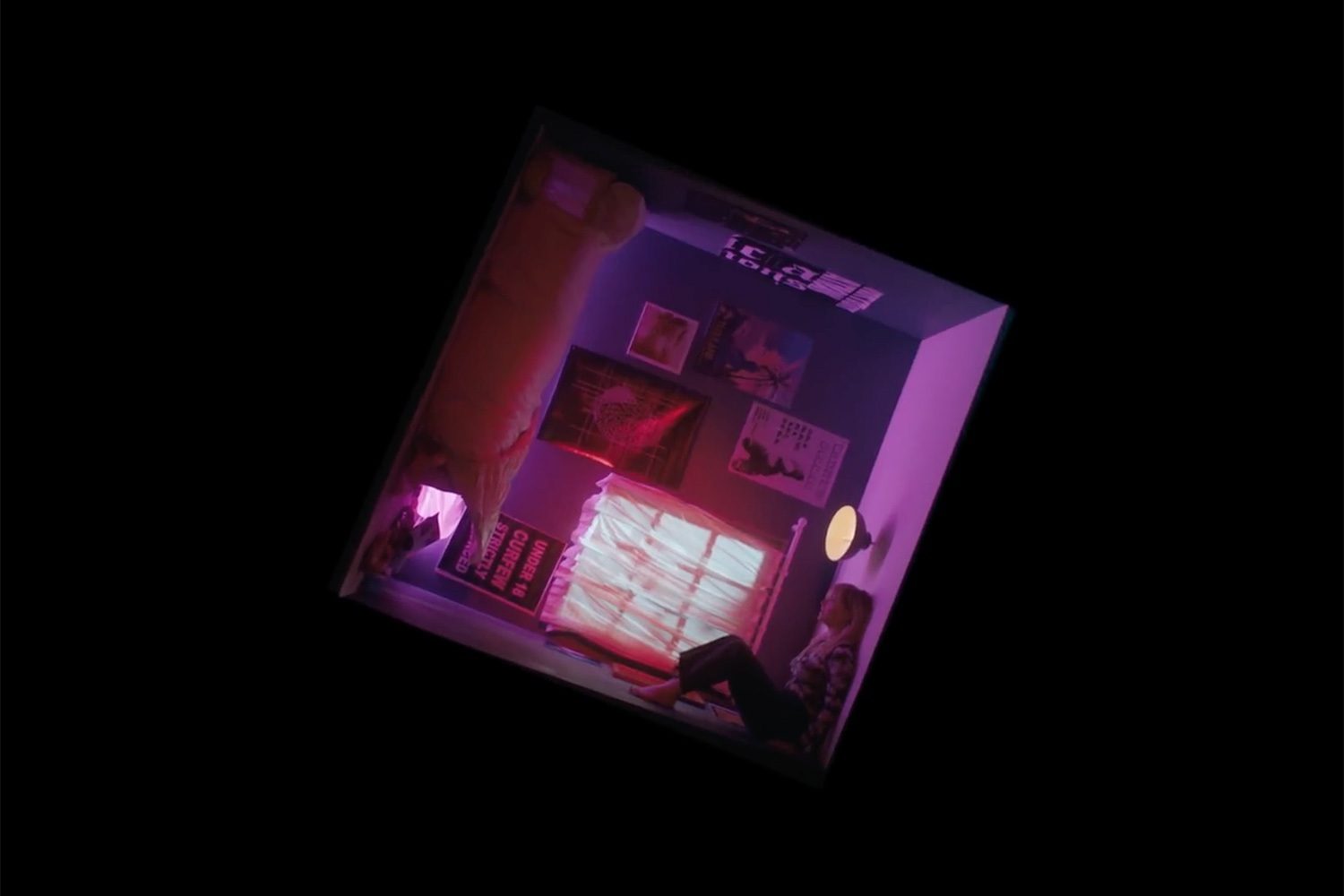 Sody and Cavetown have shared a new video for their team-up, 'Is Your Bedroom Ceiling Bored?'