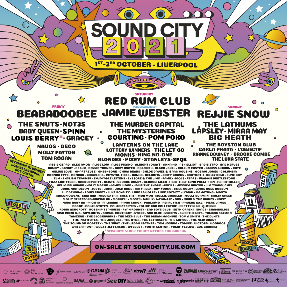 Courting, SPINN, The Let Go and more join the line-up for this year's Sound City