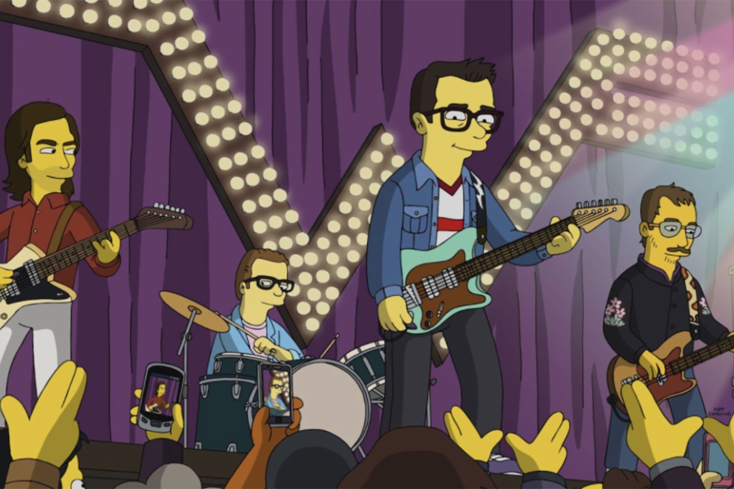 Weezer are going to preview a new song on The Simpsons this weekend