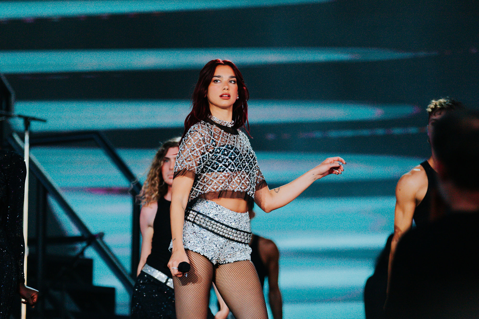 Dua Lipa brings out Troye Sivan to duet on 'Rush' at her Melbourne show