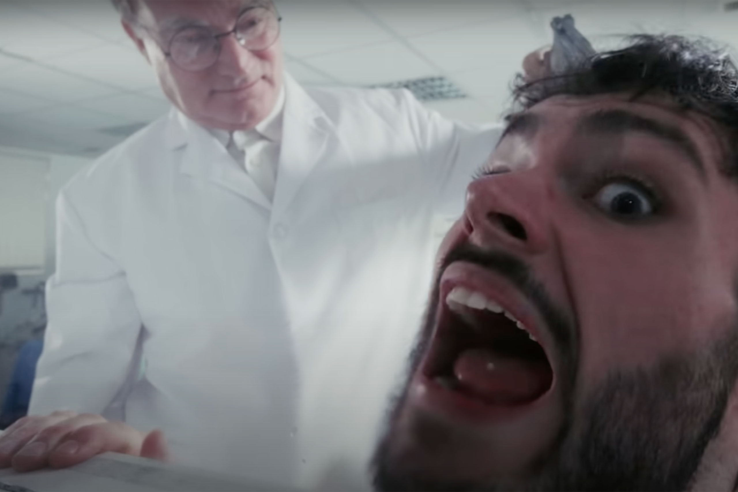 James Marriott visits a dodgy dentist in his new video for 'Toothache'