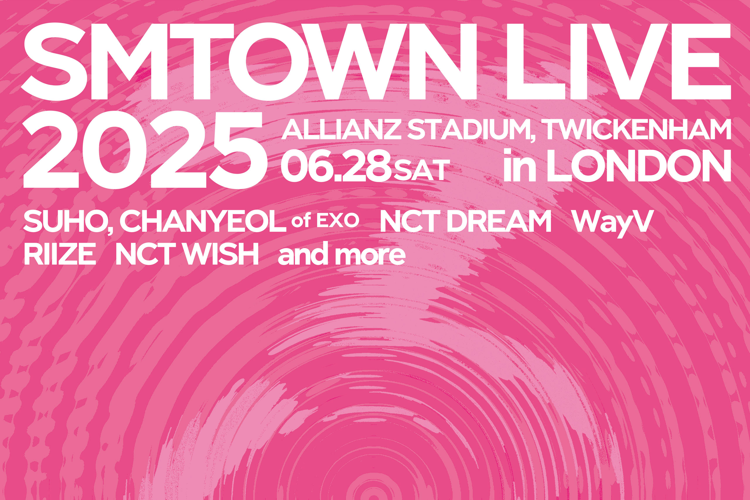 SMTOWN LIVE 2025 reveals the first names for London stadium show