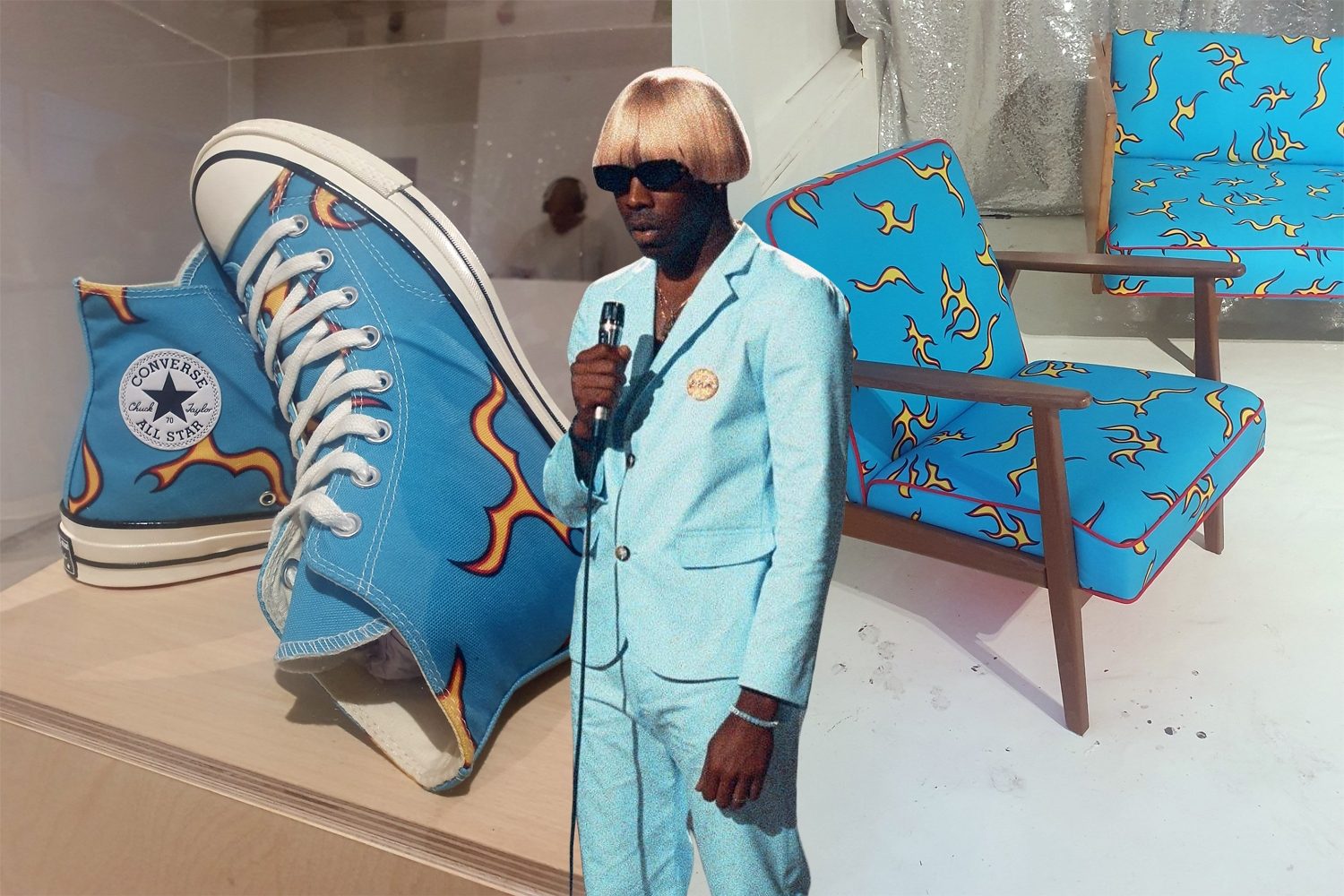 "Grab a magazine / see a shoe" - wigging out at Tyler, the Creator