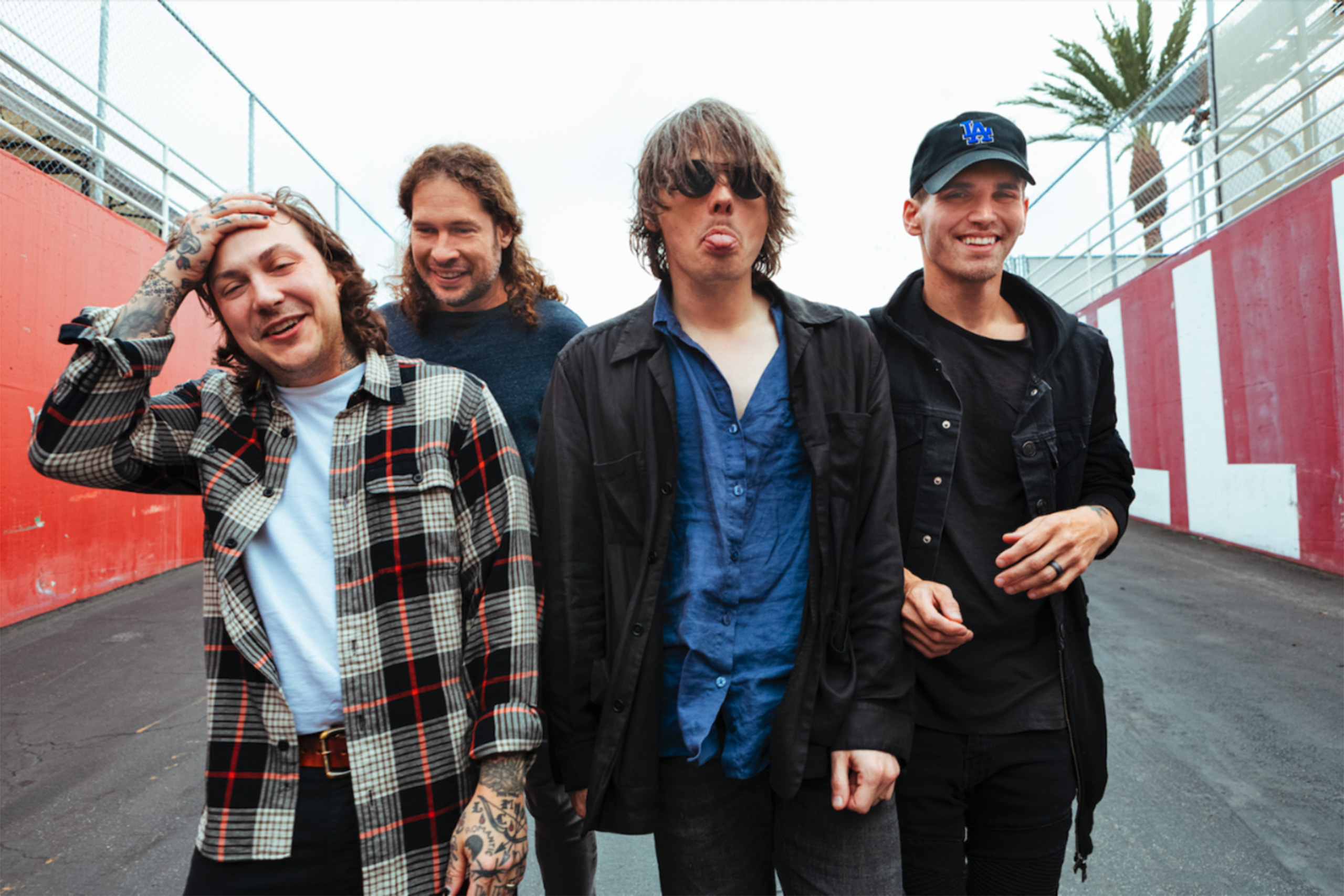 My Chemical Romance perform unreleased song 'War Beneath the Rain' at Dodger Stadium