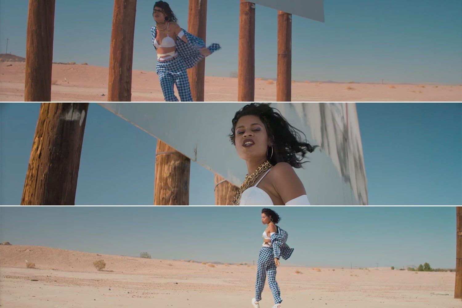 AlunaGeorge dances in the desert in new 'Mean What I Mean' vid