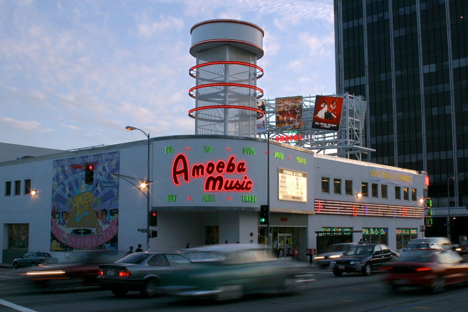 Amoeba Music's Sunset Boulevard store is set to become a massive tower block