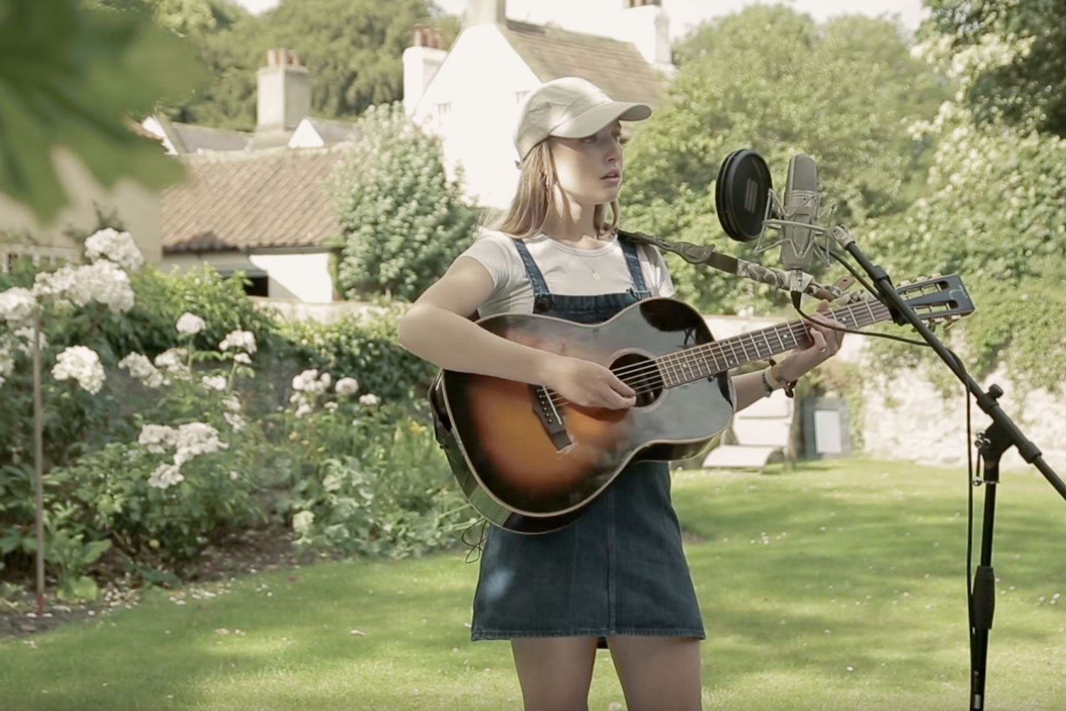 Come round Billie Marten's house for a quick acoustic track