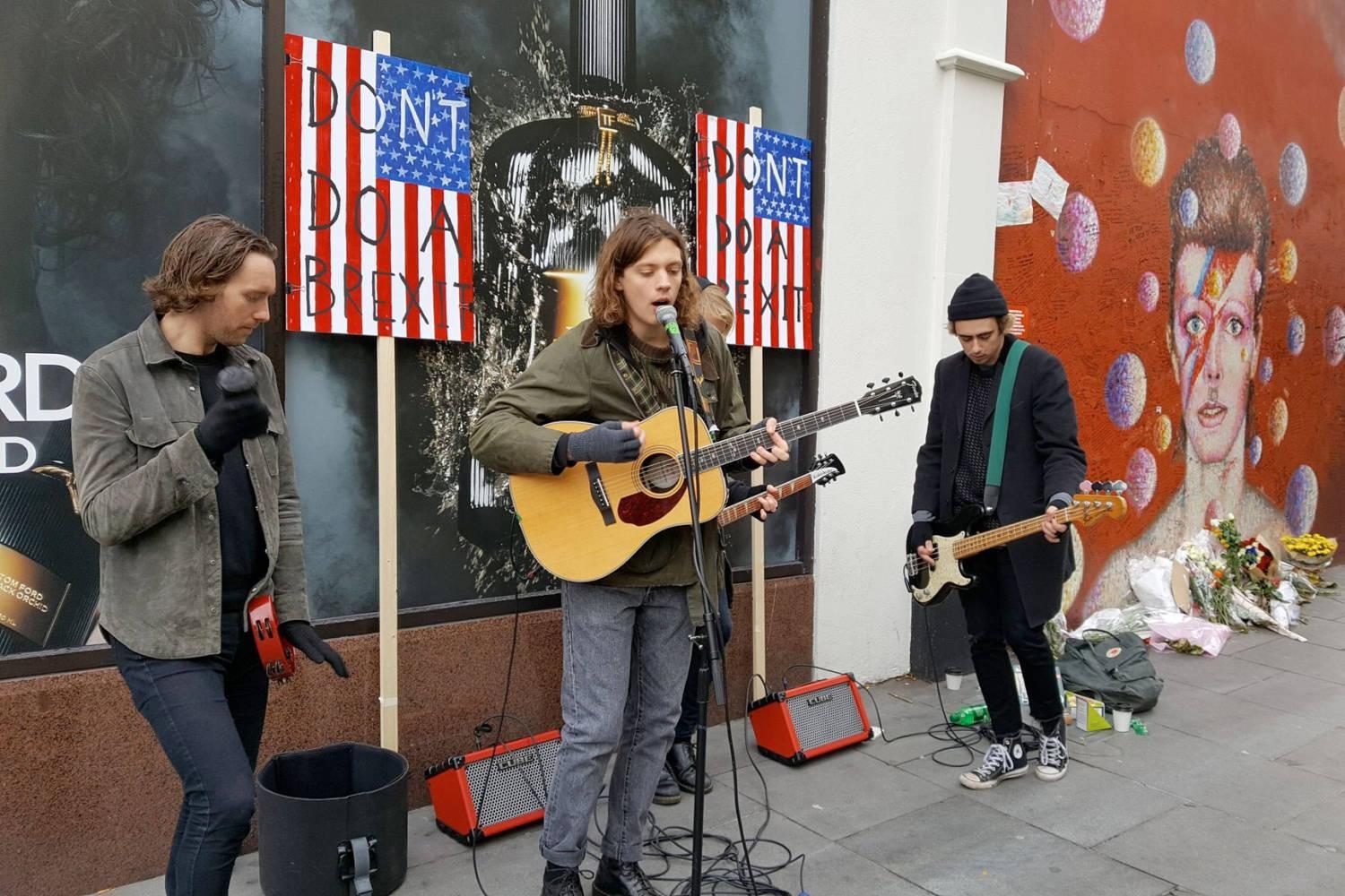 VANT are playing around London in order to like, fix politics and stuff
