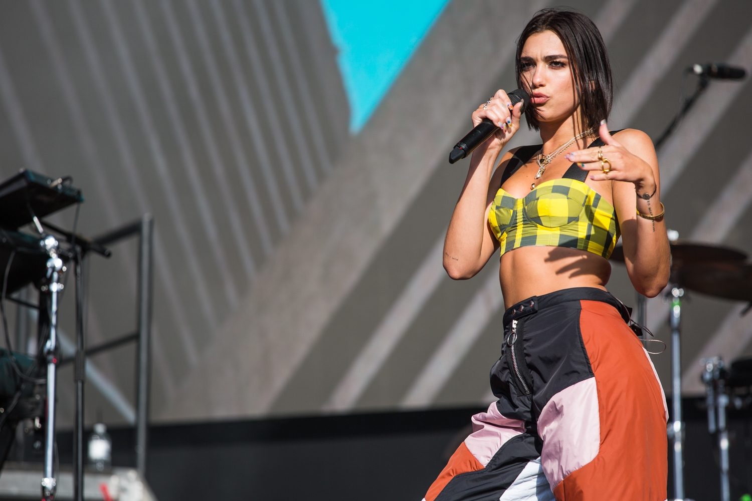 Watch Dua Lipa perfect her robot fighting moves in the new video for 'Swan Song'