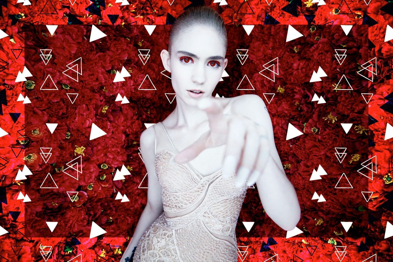 Watch Grimes perform 'Flesh Without Blood' on US television
