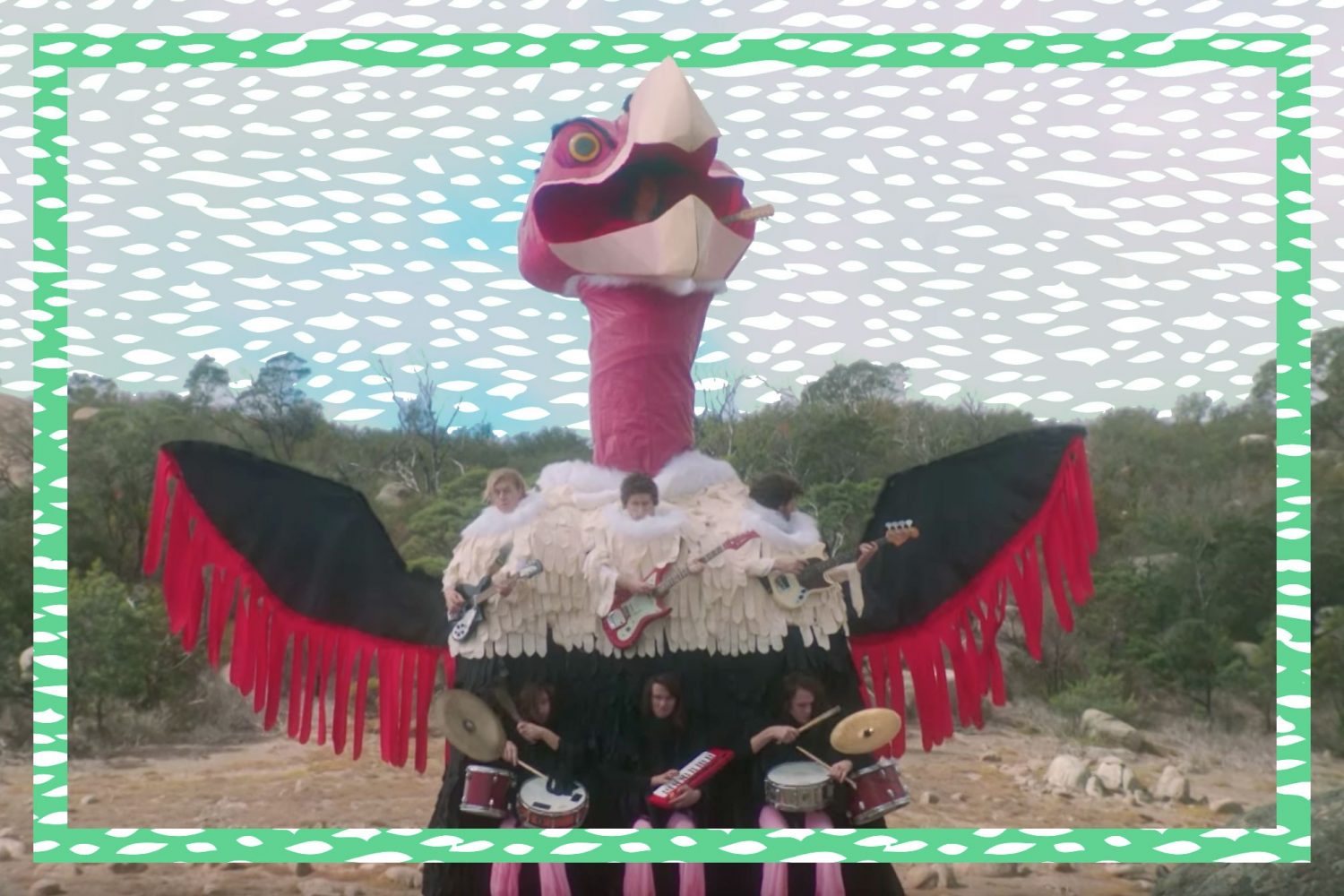 King Gizzard and the Lizard Wizard's 'People-Vultures' video is really something