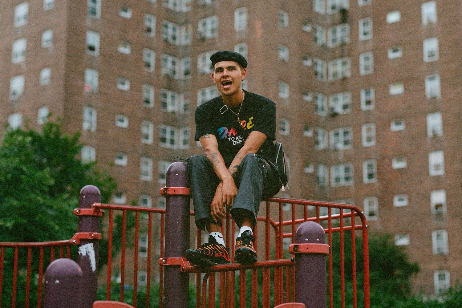 slowthai has dropped a new Trainspotting inspired video for 'Doorman'