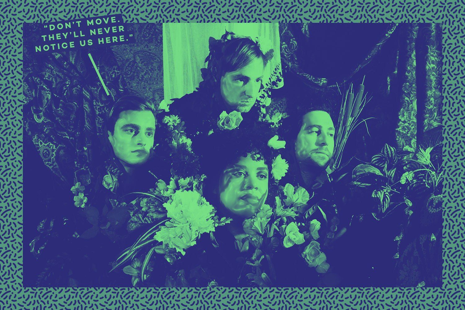 Weaves wave pom poms in the desert for 'One More' clip