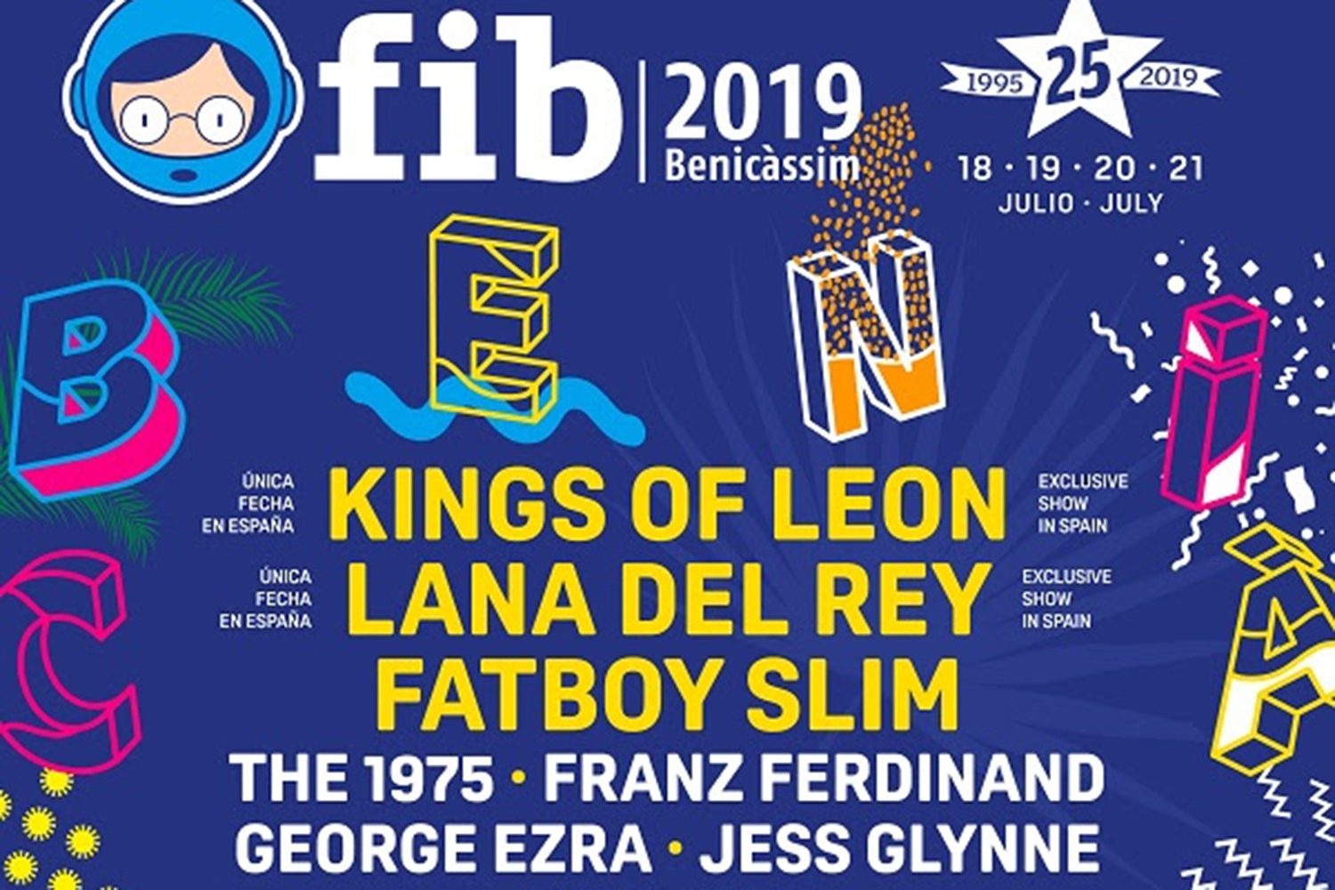 Fatboy Slim, Gerry Cinnamon and more have joined the bill for FIB Benicàssim