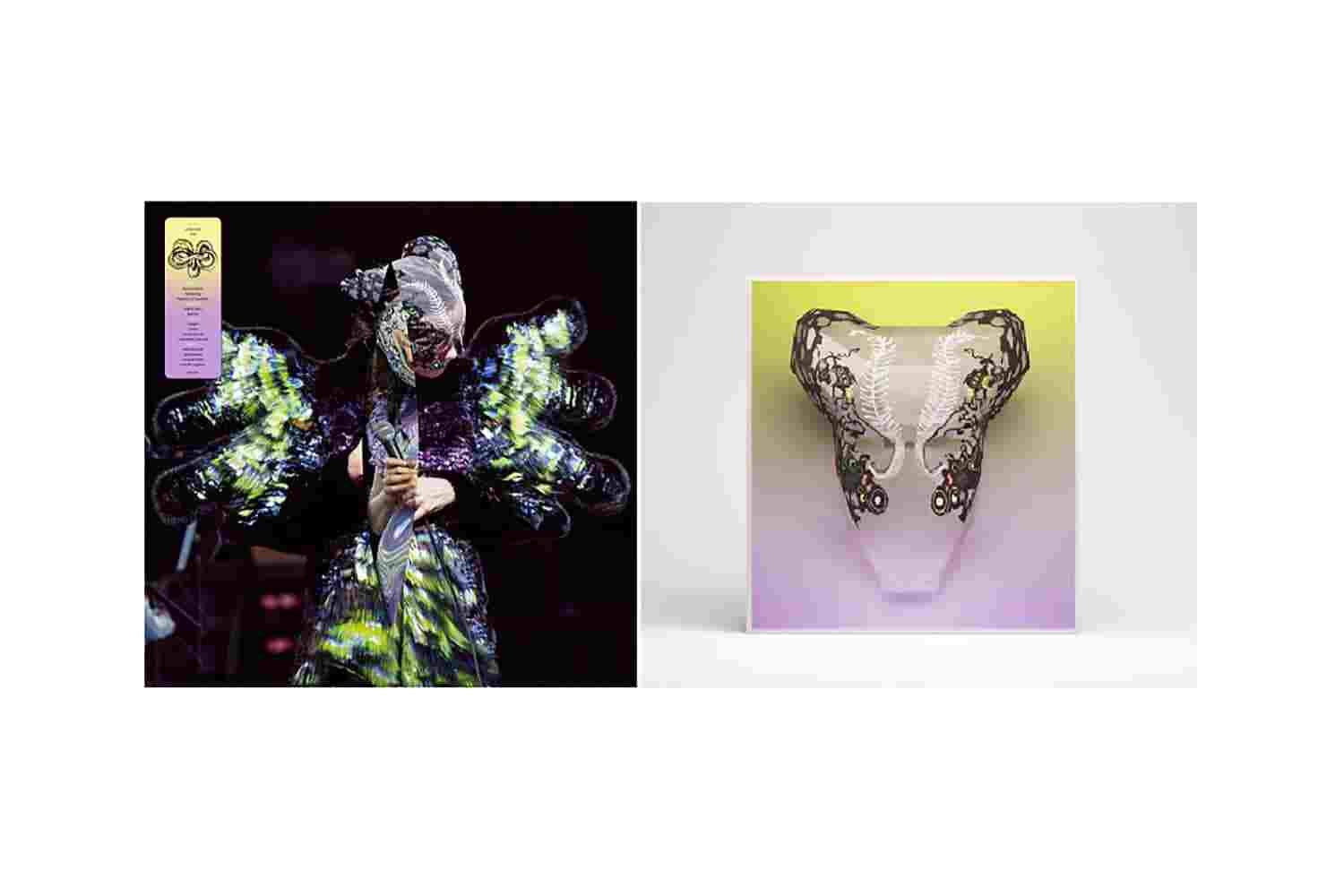 Björk to release paper mask. Oh, and live album