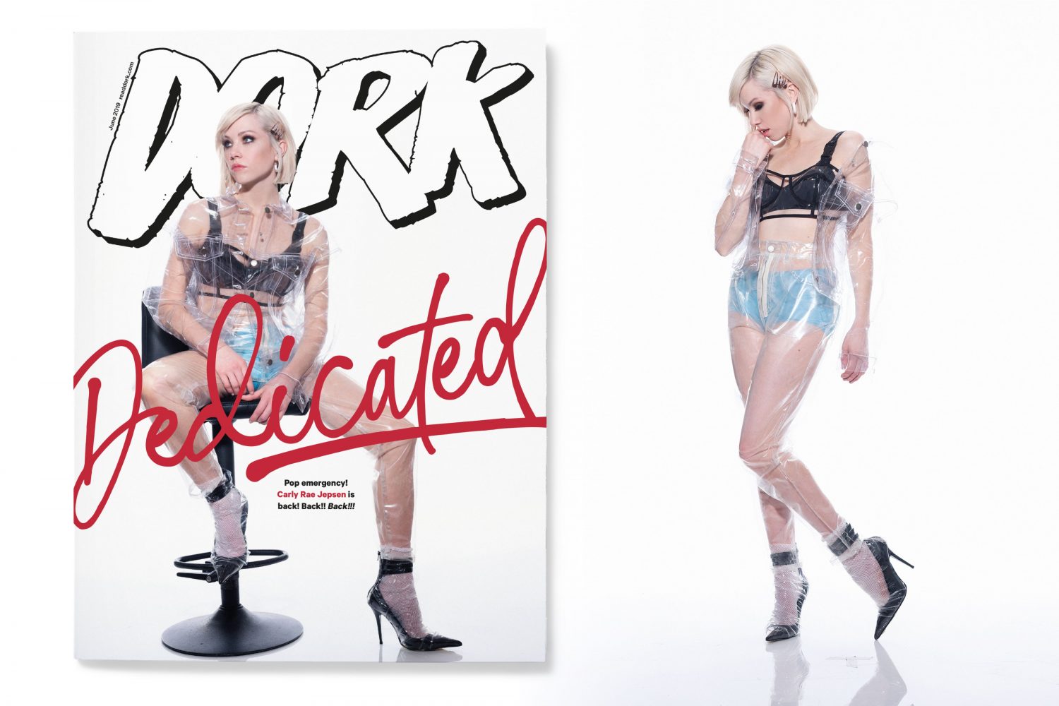 It's only Carly Rae Jepsen on the cover of this month's Dork!