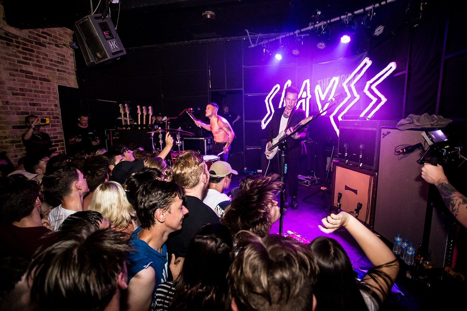 Little Isaac and Laurie hit Tunbridge Wells in Slaves' new video for 'Photo Opportunity'