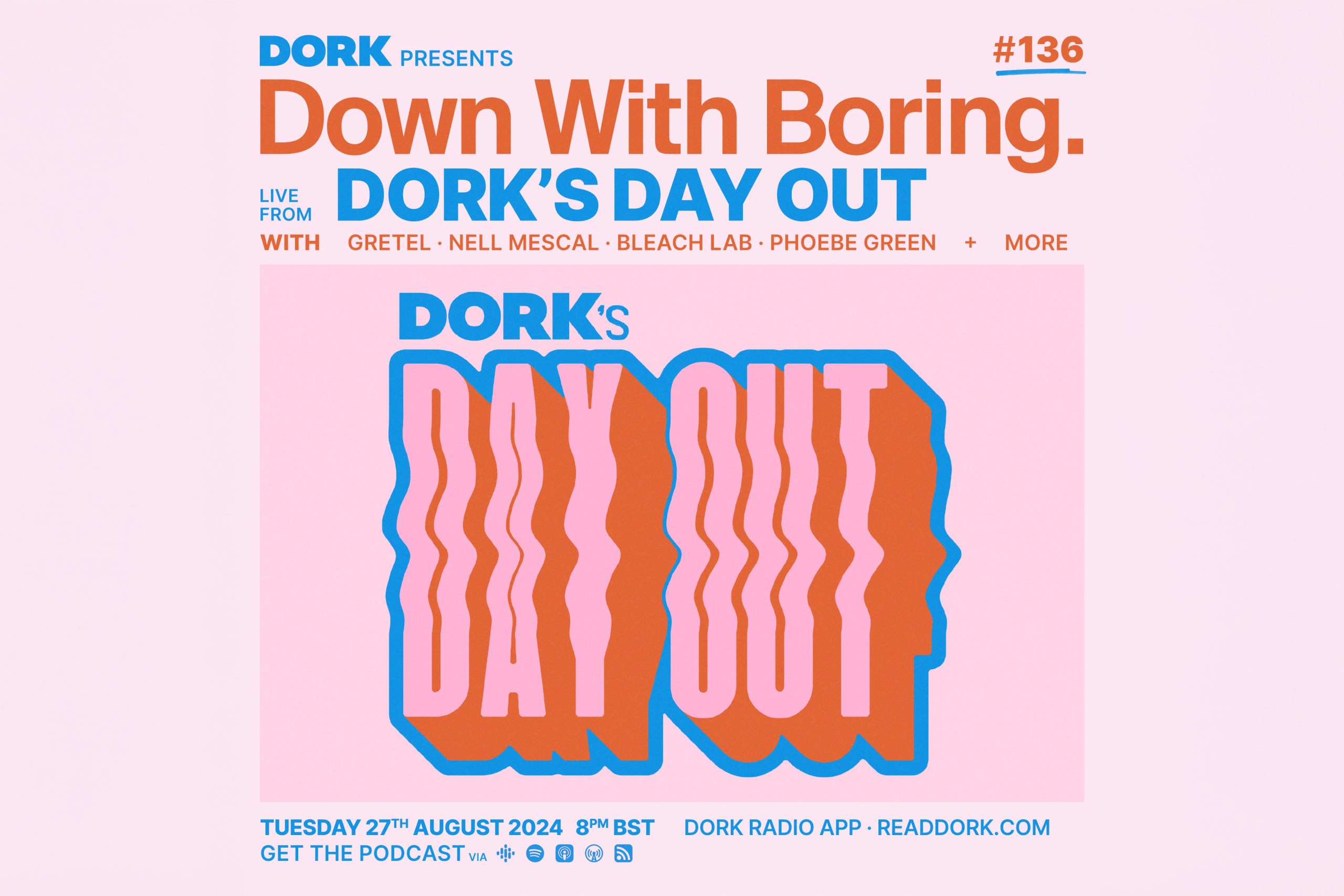 Down With Boring is back in action tonight, with a special episode from Dork's Day Out