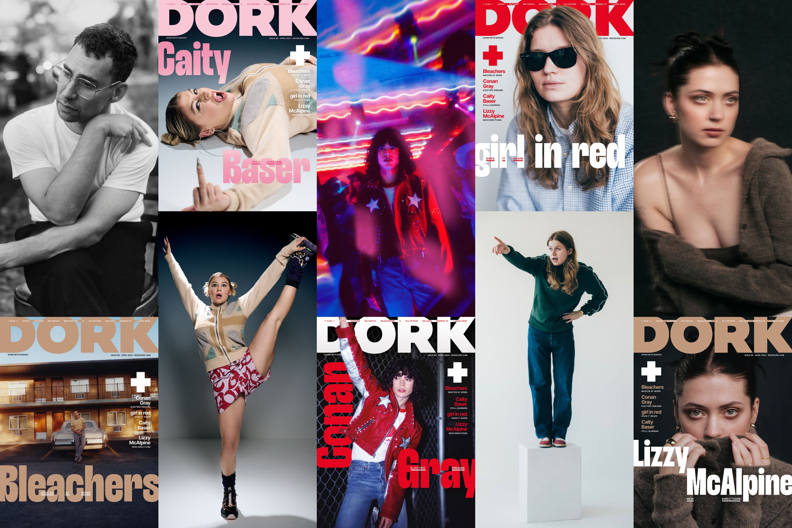 The new issue of Dork, featuring Bleachers, Caity Baser, Conan Gray, girl in red, Lizzy McAlpine and more, is out now