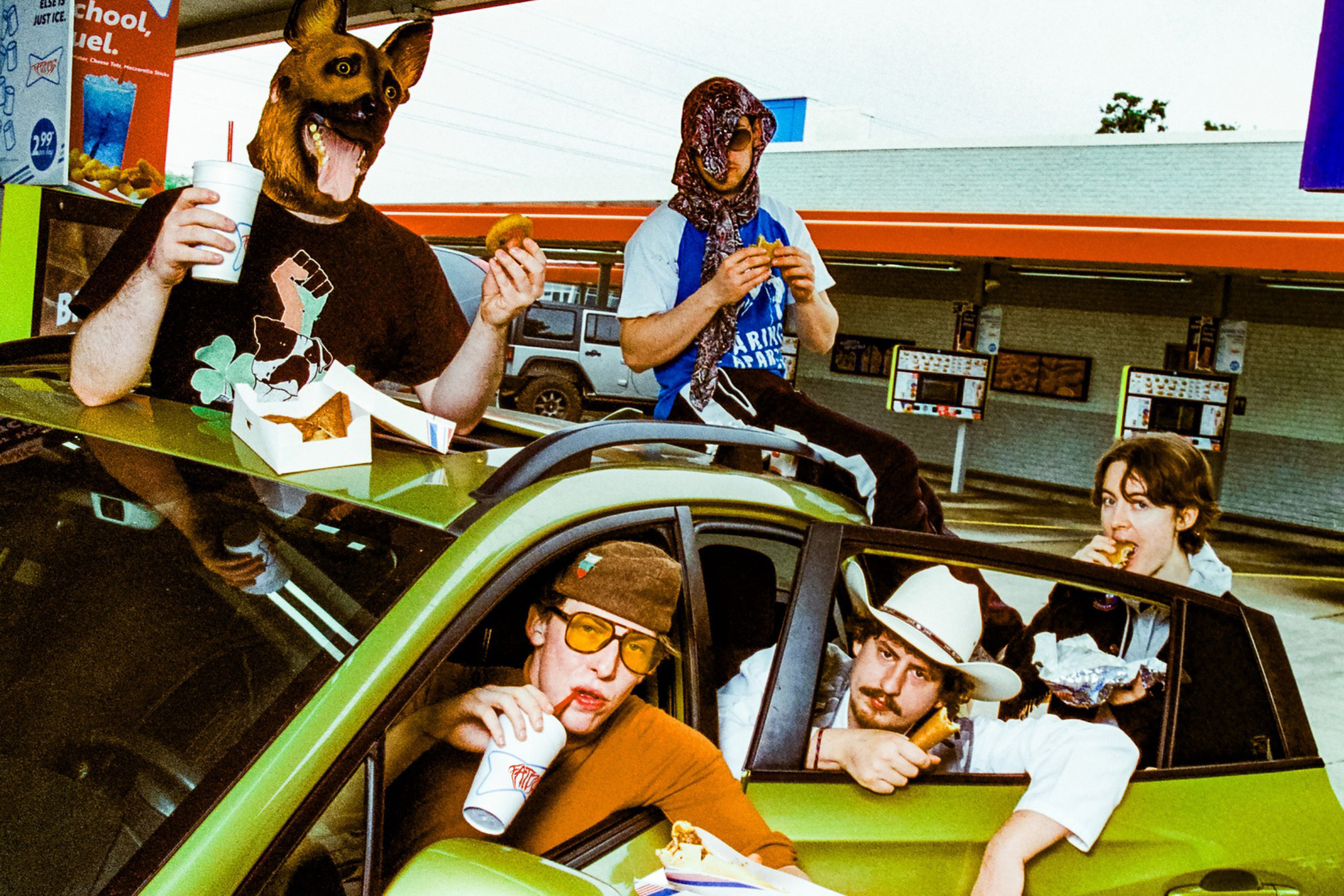 Fat Dog namecheck The Karate Kid Part II in their new single 'I am the King', written in a pub loo