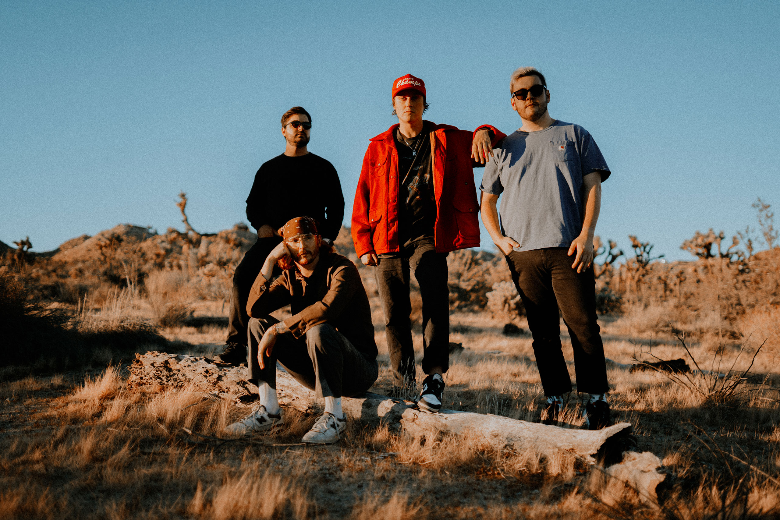State Champs have announced their self-titled album with two new singles, 'Silver Cloud' and 'Too Late To Say'
