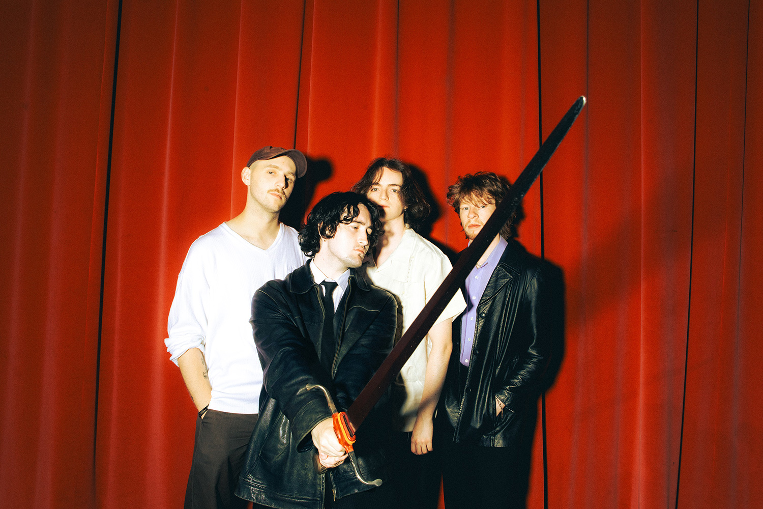 Courting have announced their second album, 'New Last Name', which they recorded with The Cribs