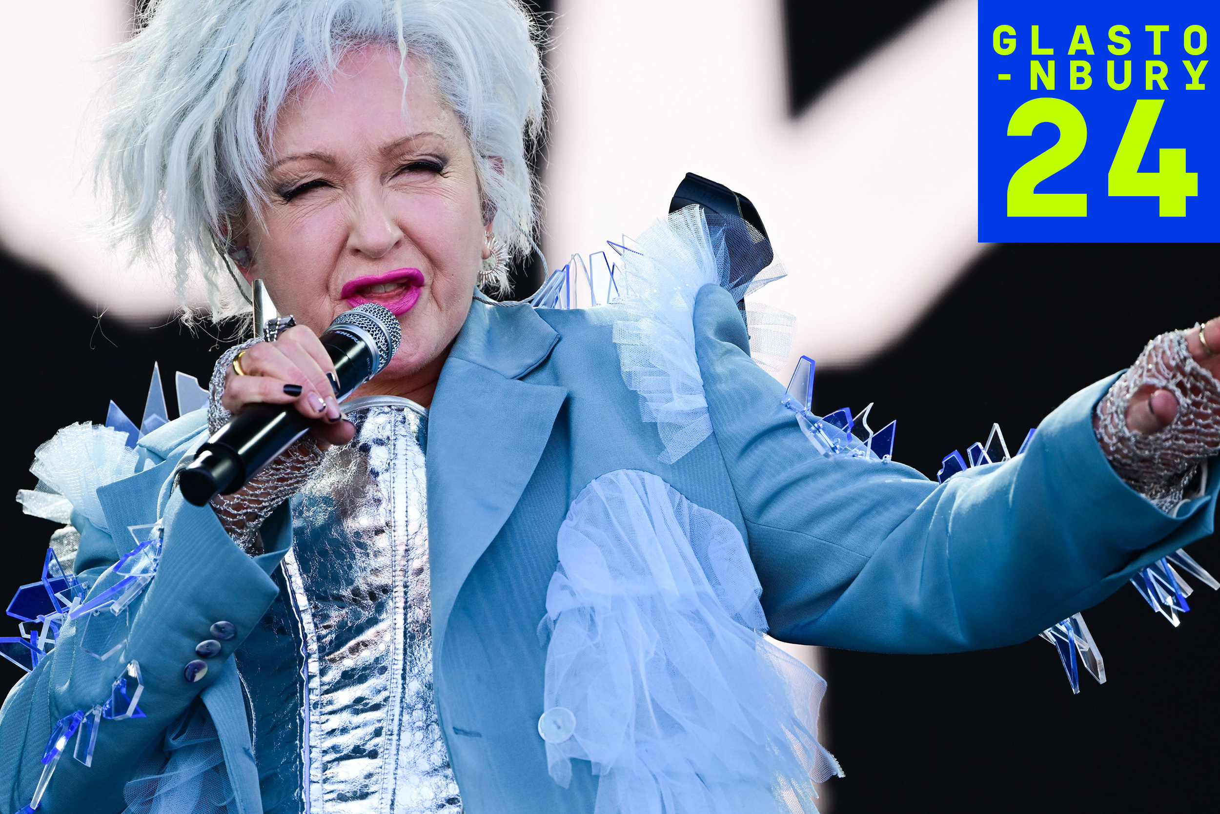 Cyndi Lauper reminds us why she's a true icon at Glastonbury 2024