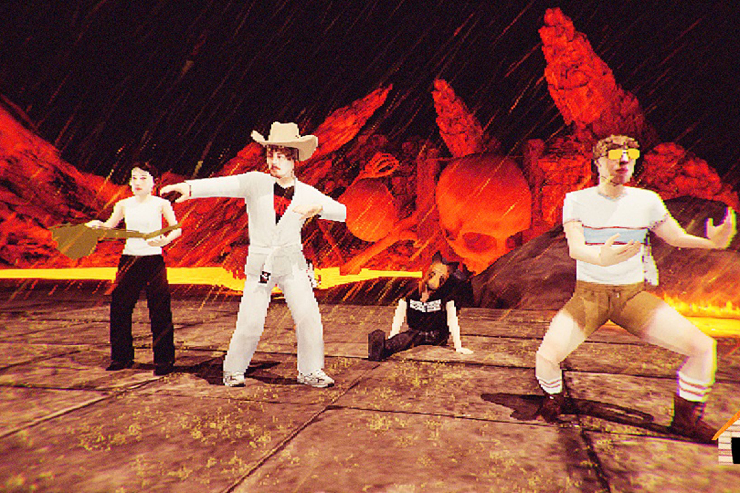 Fat Dog have unleashed their brutal new single 'Wither' alongside a 90s-inspired video