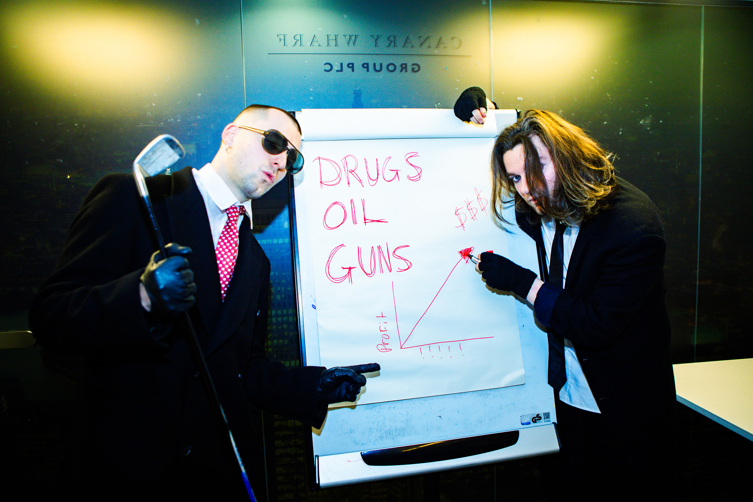 Hex Girlfriend ruminate on hypocrisy with their new single 'Drugs, Oil & Guns'