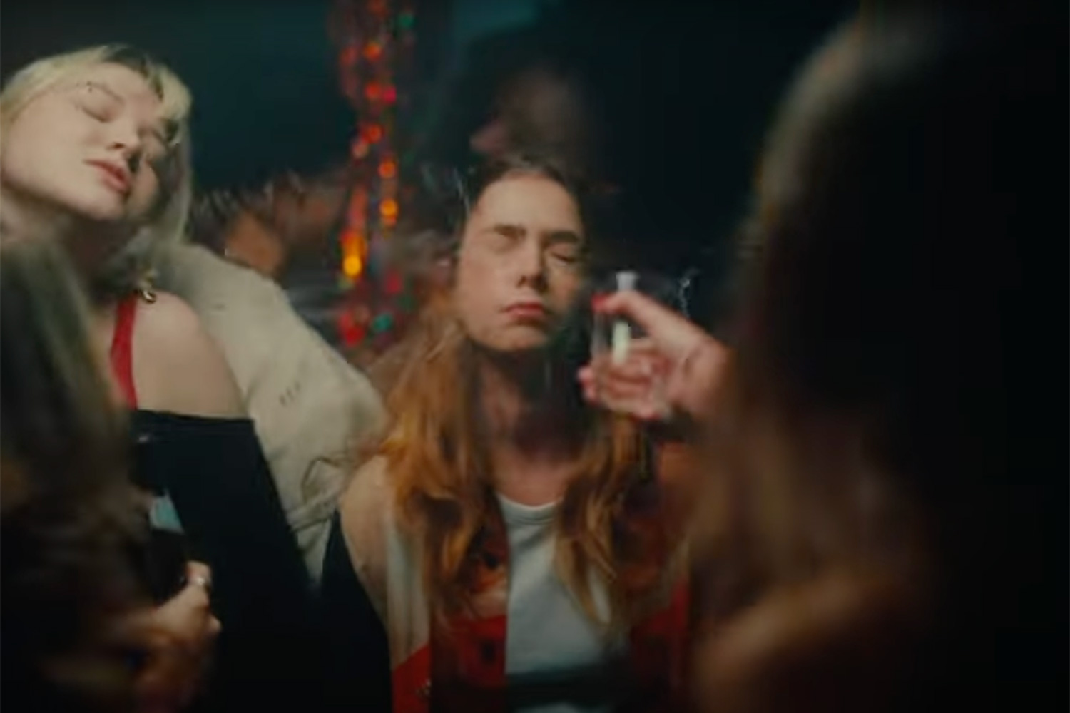 L Devine is having a bit of a 'mare in her new video for debut album cut 'If I Don't Laugh I'll Cry'