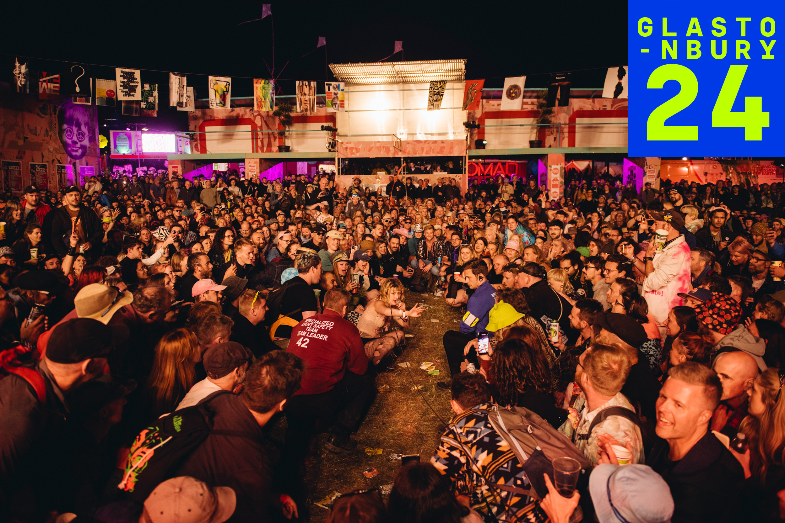 VLURE and Lambrini Girls get the message right at Glastonbury 2024
