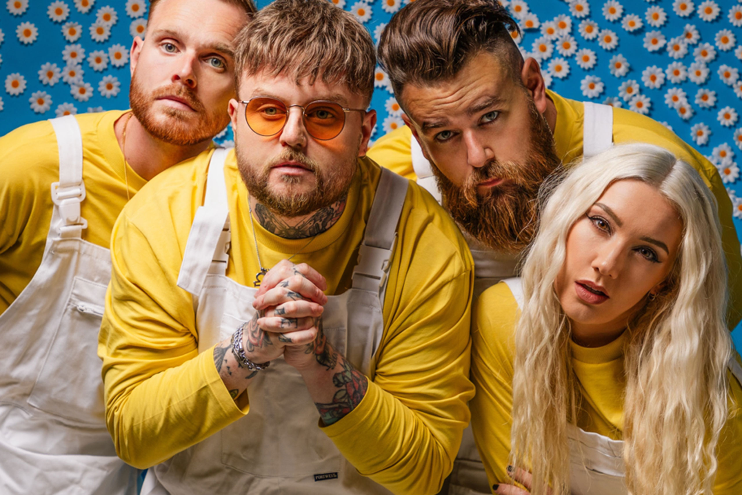 Lottery Winners have announced their new album 'KOKO', which features guest spots from Jon McClure, Chad Kroeger, Rick Witter, and Frank Turner