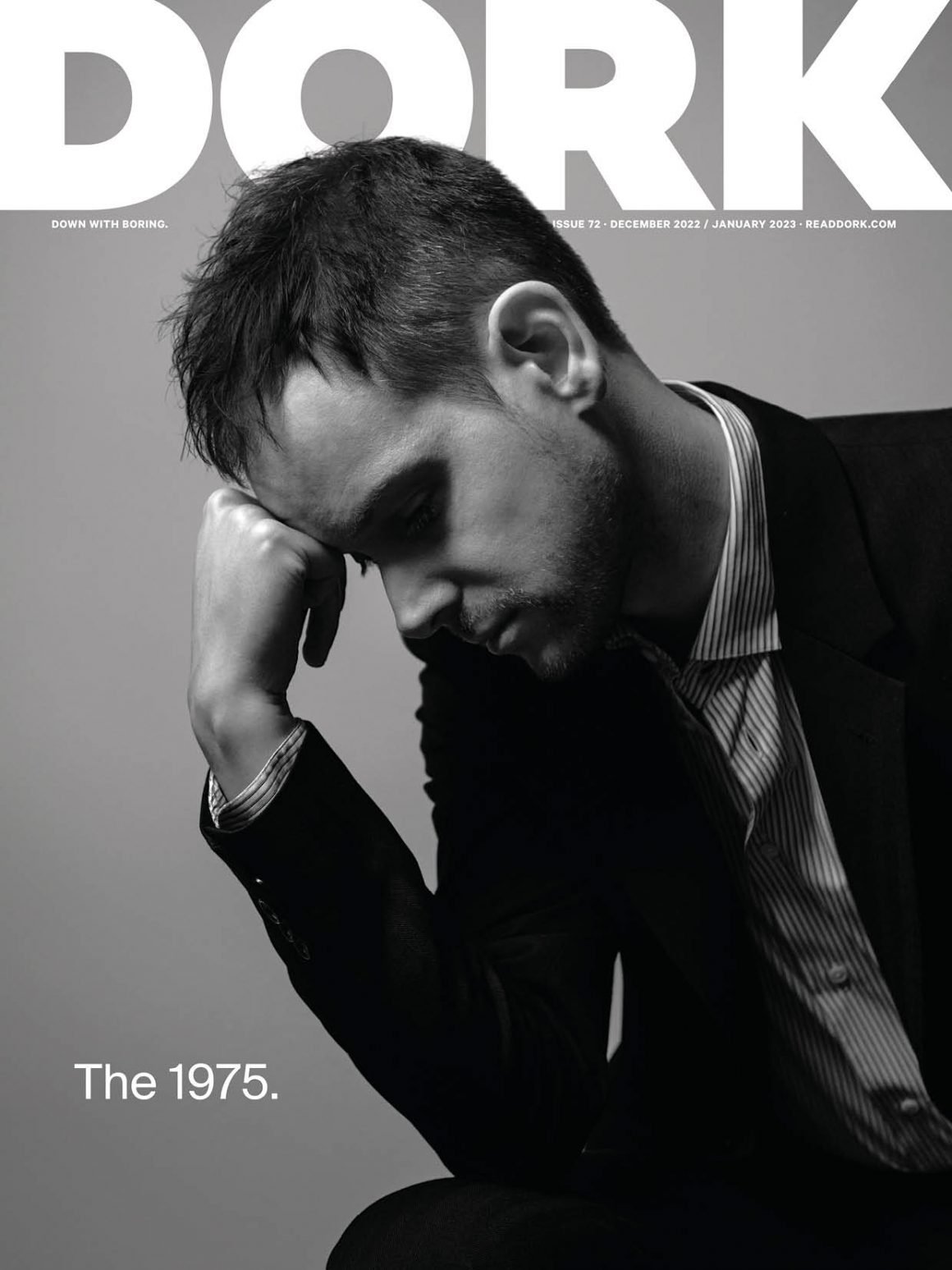 The 1975 front Dork's huge December 2022 / January 2023 issue - pre-order now