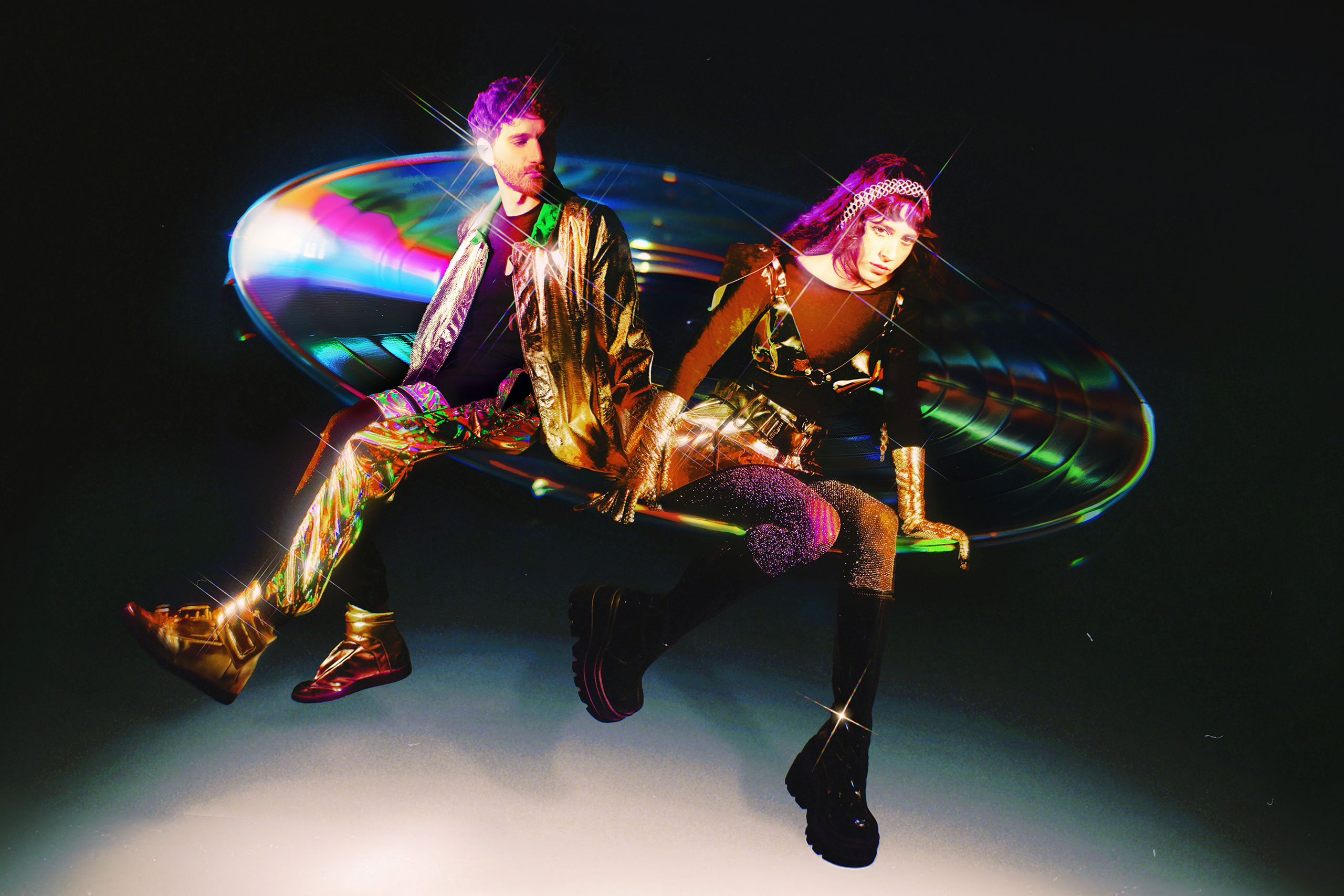 Magdalena Bay's new video for 'Death & Romance' is out of this world