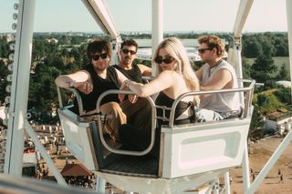 In Photos: swim school take the stage – and the steering wheel – at Rock for People 2025