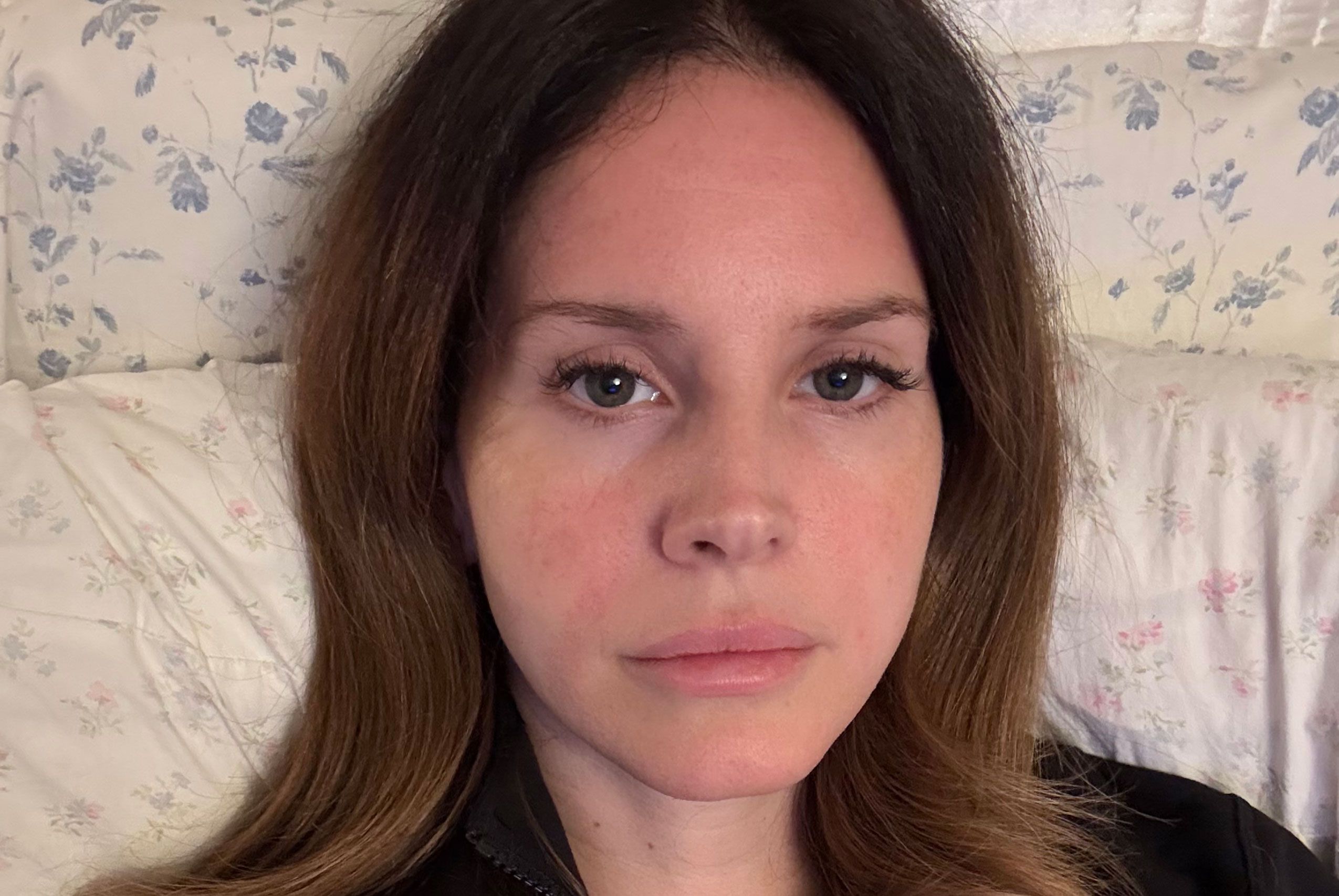Lana Del Rey has shared a new song and says her album is coming in "approximately three months"