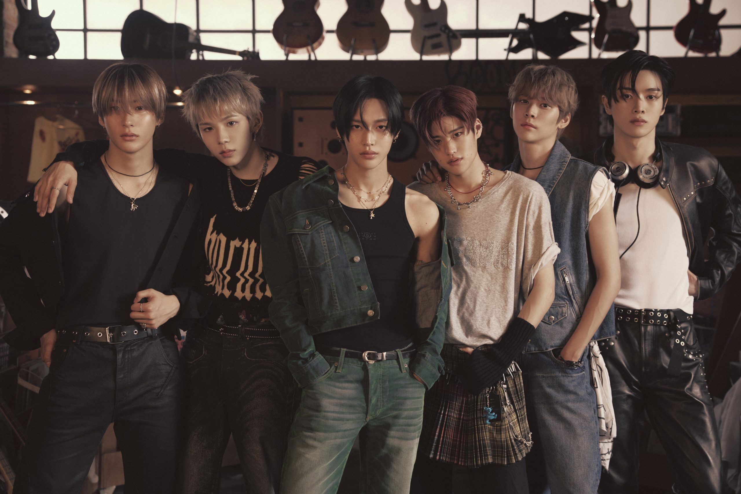 RIIZE have launched their debut mini album 'RIIZING - The 1st Mini Album' and shared a new music video for 'Boom Boom Bass'